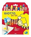 GIOTTO be-bè 4697 00, 12 Stück (1er Pack) Jumbo Farbstifte